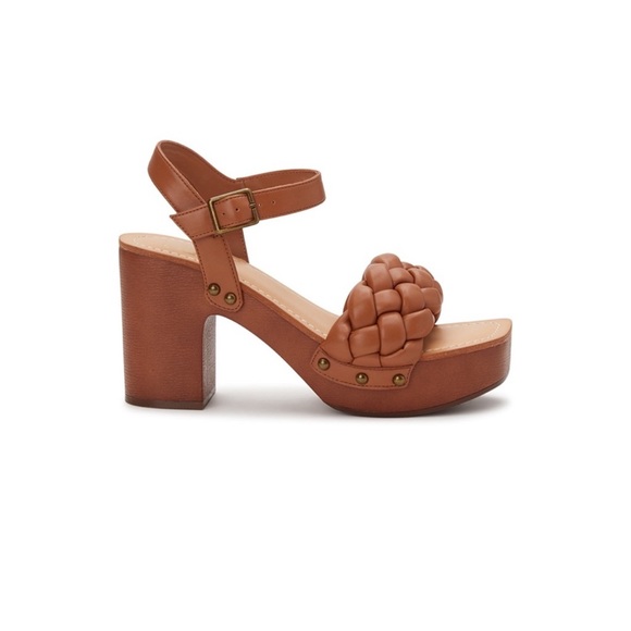 Madden NYC Braided Platform Heels New in Box Size 7 - Picture 2 of 5